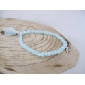 Lichtblauwe armband