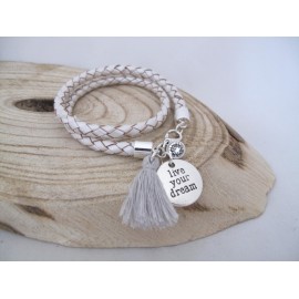 Witte armband