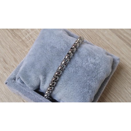 RVS armband zilver