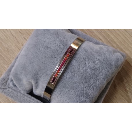 RVS armband met kraaltjes