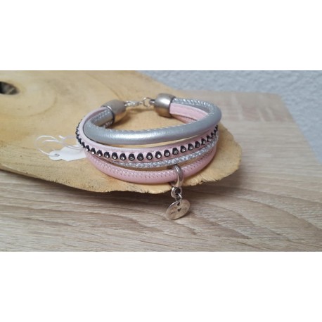 Leren armband