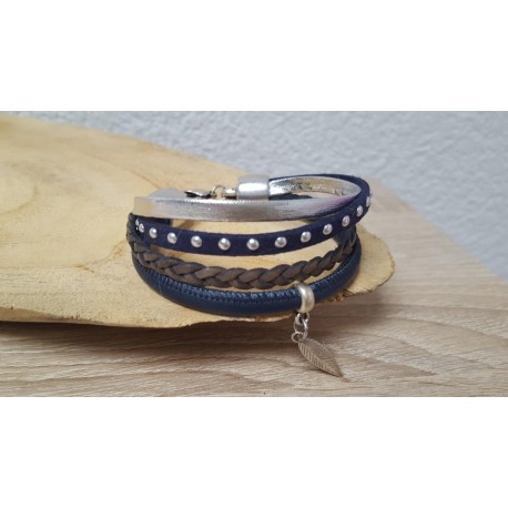 Leren armband