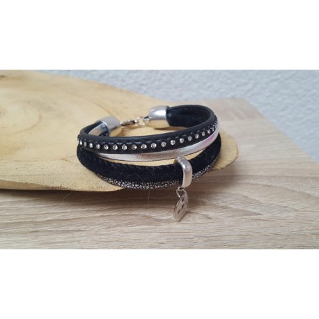 Leren armband