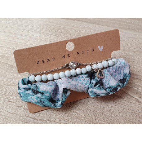 set armbanden en scrunchie