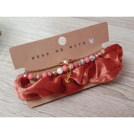 Set armbanden en scrunchie