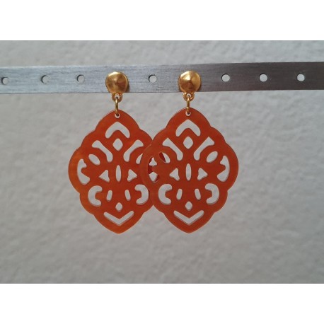 Resin oorbellen