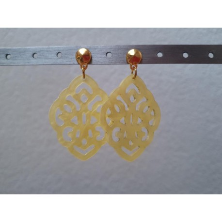 Resin oorbellen