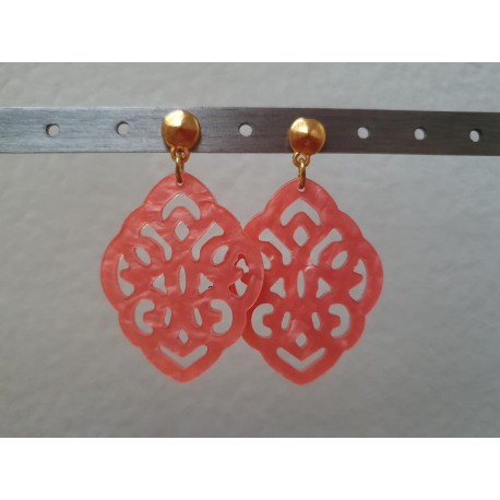 Resin oorbellen