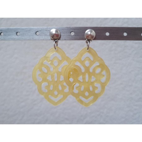 Resin oorbellen