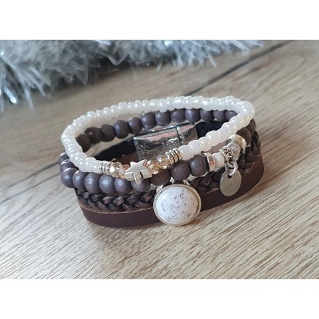Set van 3 armbanden