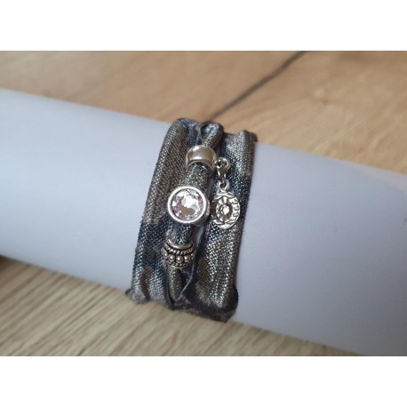 Groene snake armband
