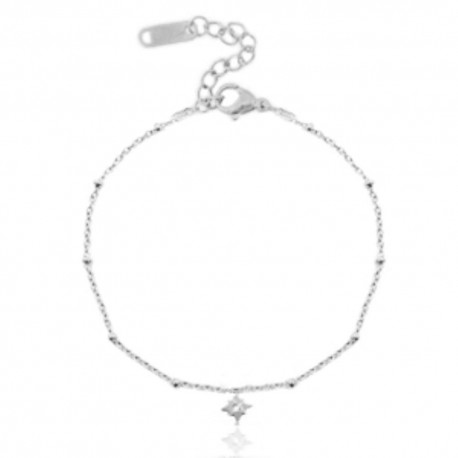 RVS armband met ster