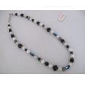Zwart/witte ketting