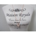 Middellang rosegold ketting
